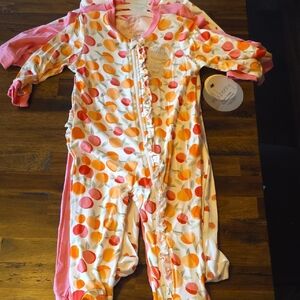 Brand New Milkberry Sleepers Set Of 3.  6 To 9 Months